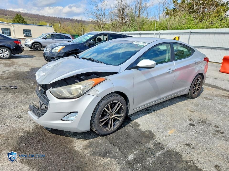 2012 HYUNDAI ELANTRA GLS – Lot 49951356 auction photo