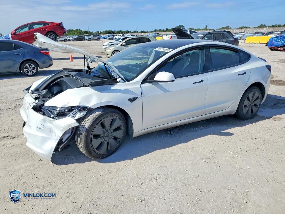 2025 TESLA MODEL 3 – Lot 49953406 auction photo