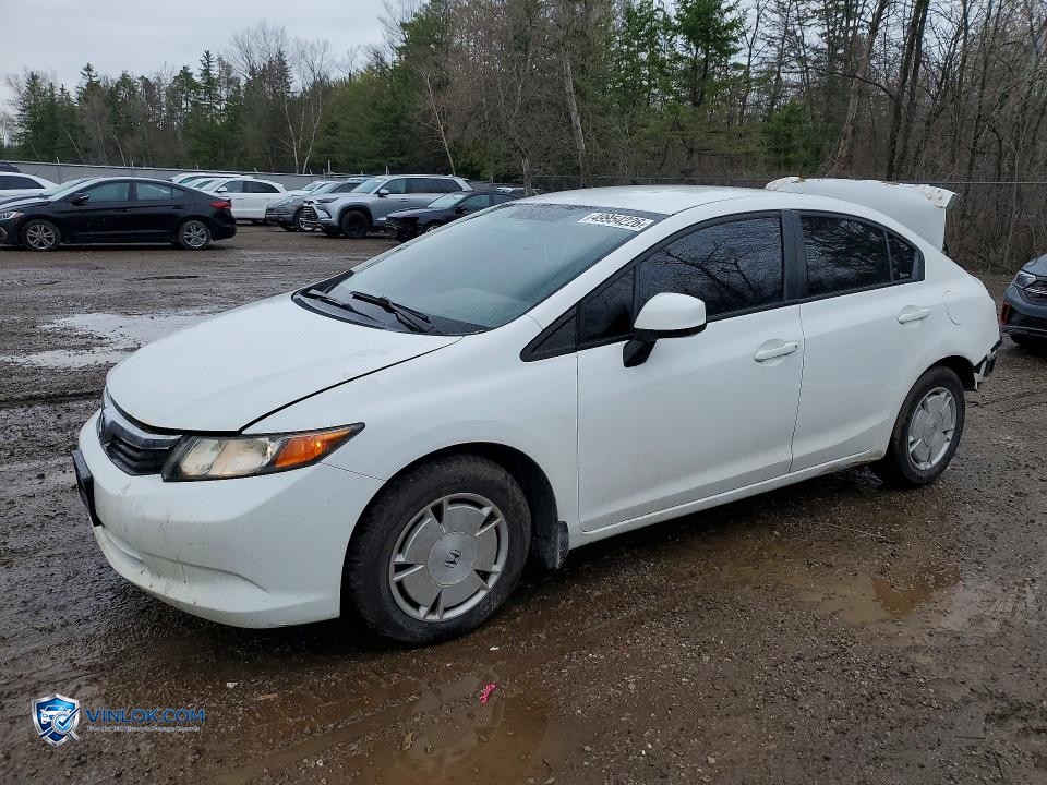 2012 HONDA CIVIC LX – Lot 49954226 auction photo