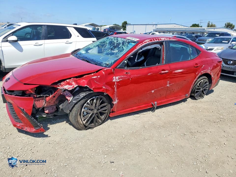 2025 TOYOTA CAMRY SE – Lot 49956246 auction photo