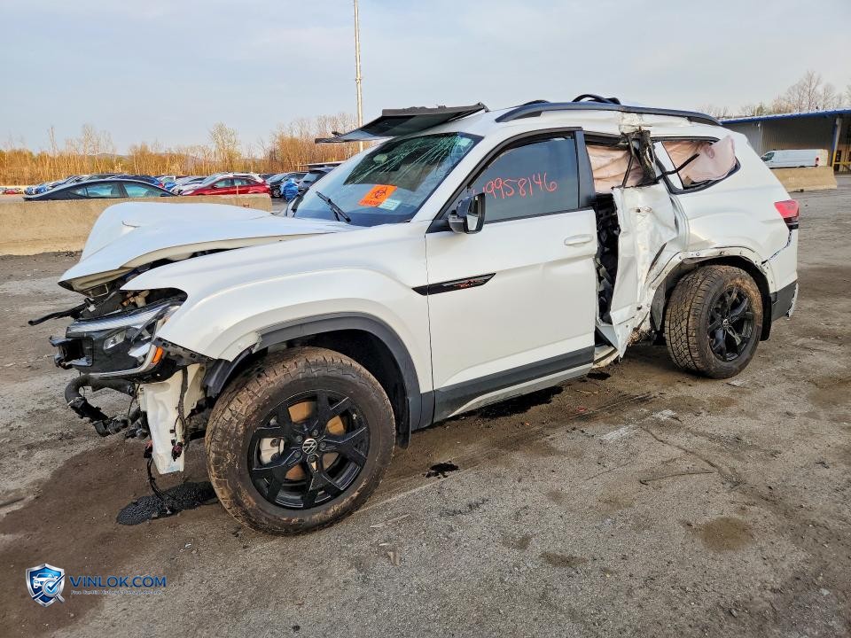 2024 VOLKSWAGEN ATLAS PEAK EDITION SEL – Lot 49958146 auction photo