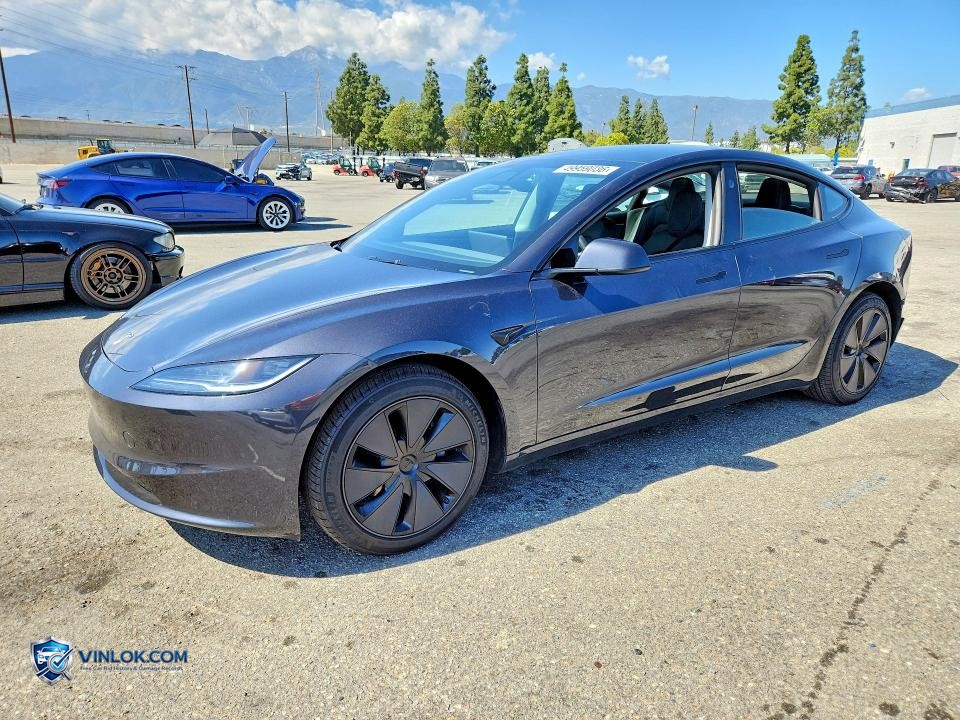 2024 TESLA MODEL 3 – Lot 49959036 auction photo