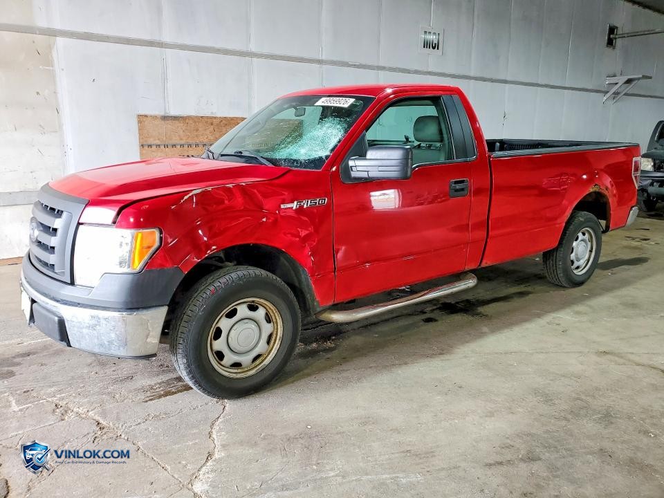 2010 FORD F150 XL – Lot 49959926 auction photo