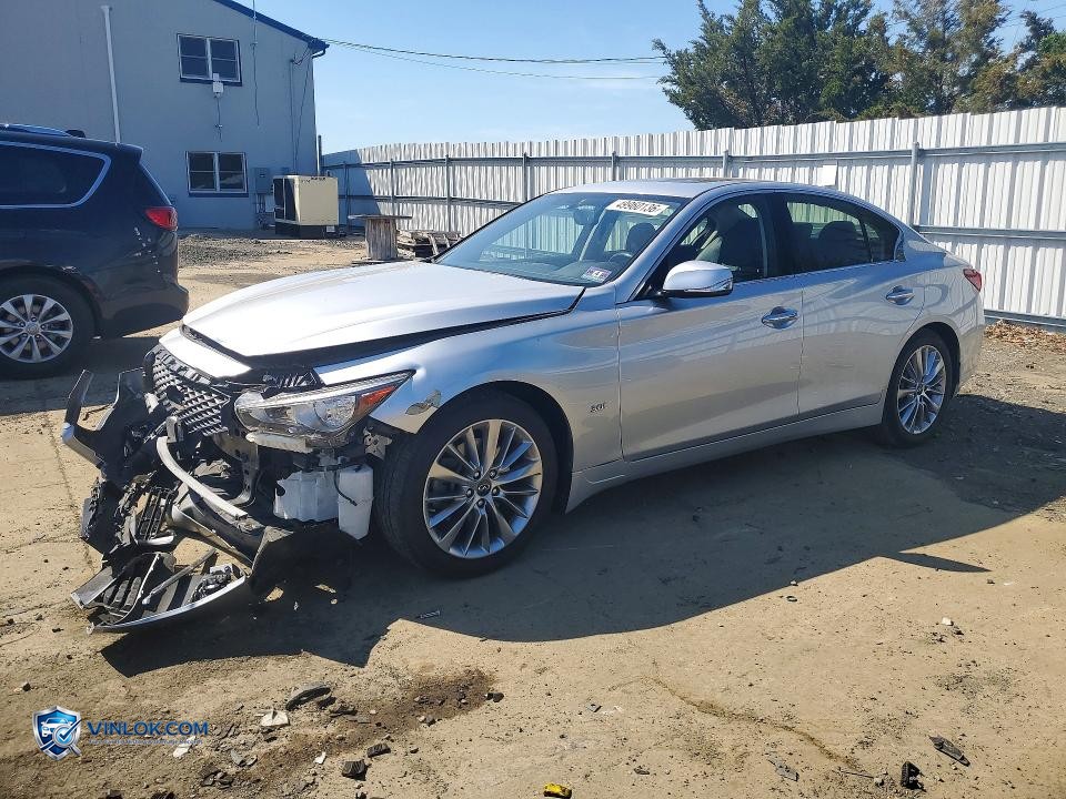 2019 INFINITI Q50 3.0T LUXE – Lot 49960136 auction photo