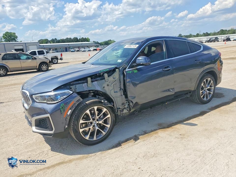 2022 BMW X6 XDRIVE40I – Lot 49962126 auction photo