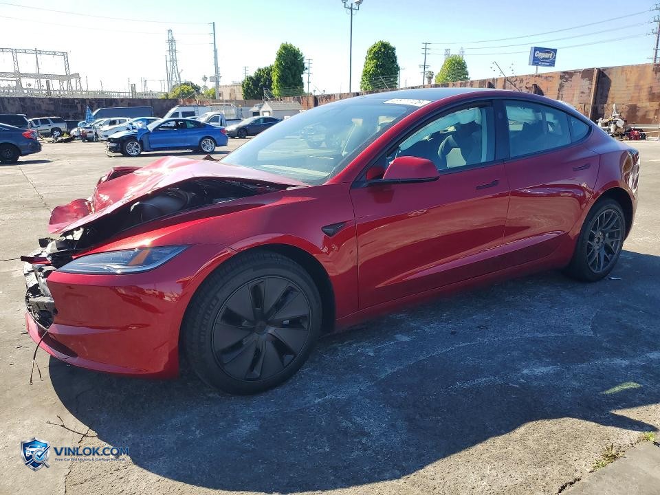 2026 TESLA MODEL 3 – Lot 49971126 auction photo