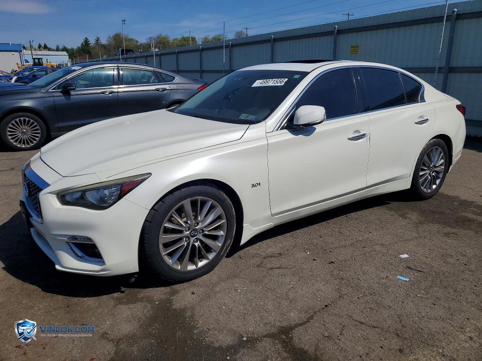 2018 INFINITI Q50 3.0T LUXE – Lot 49971556 auction photo