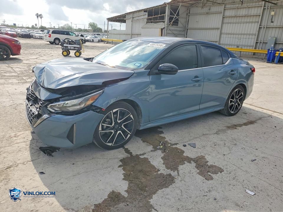 2025 NISSAN SENTRA SR – Lot 49975096 auction photo