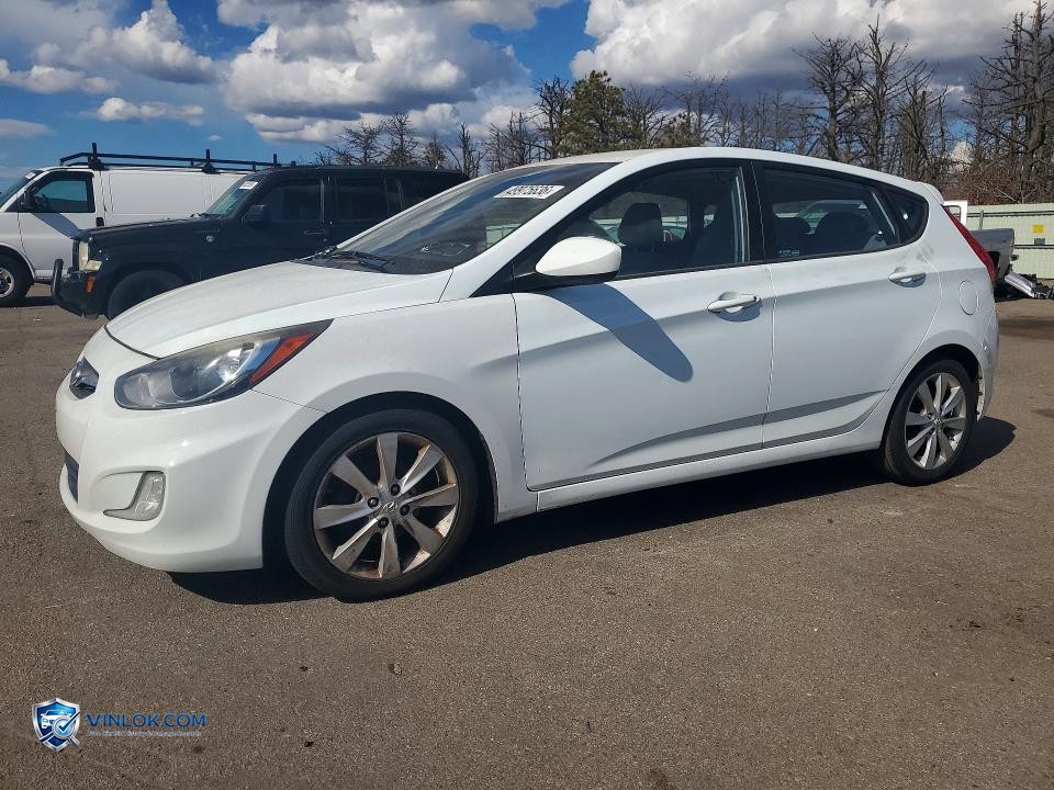 2012 HYUNDAI ACCENT SE – Lot 49975636 auction photo