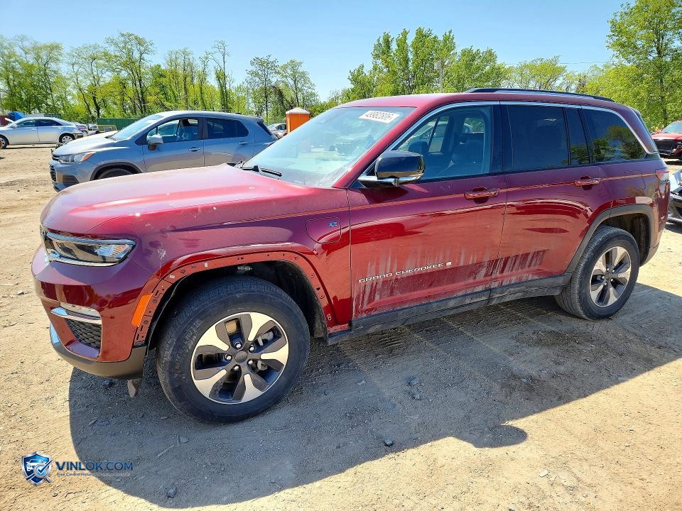 2023 JEEP GRAND CHEROKEE LIMITED 4XE – Lot 49982806 auction photo