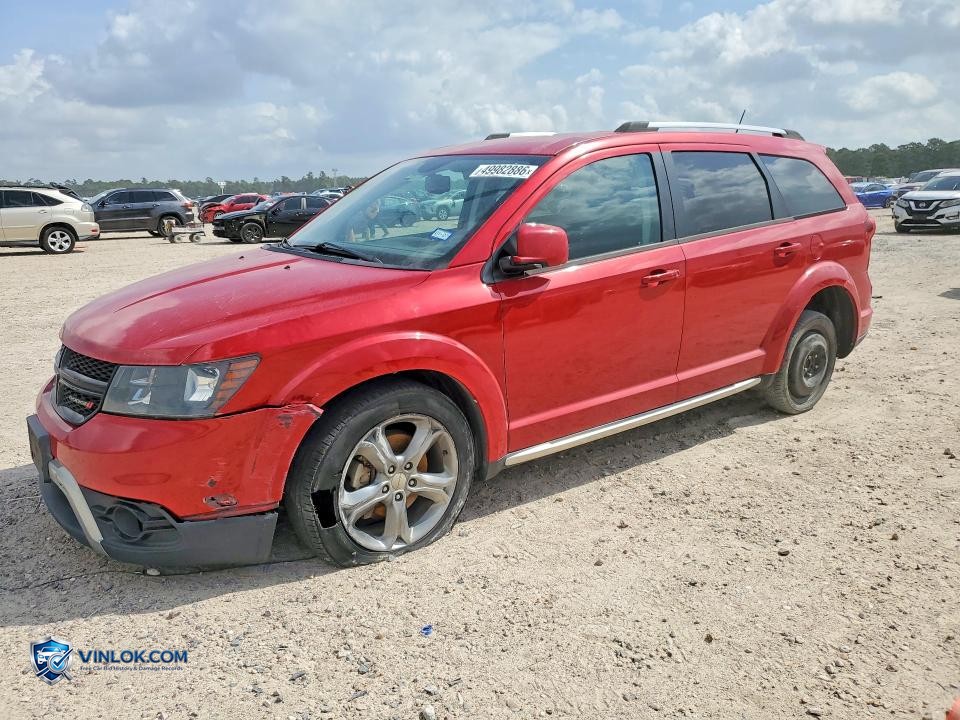 2017 DODGE JOURNEY CROSSROAD – Lot 49982886 auction photo