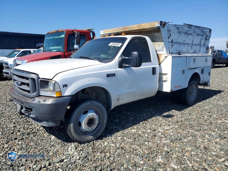 2003 FORD F550 SUPER DUTY – Lot 49983886 auction photo