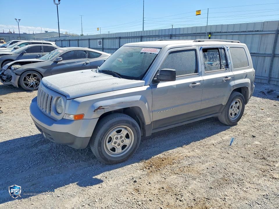 2016 JEEP PATRIOT SPORT – Lot 49984086 auction photo