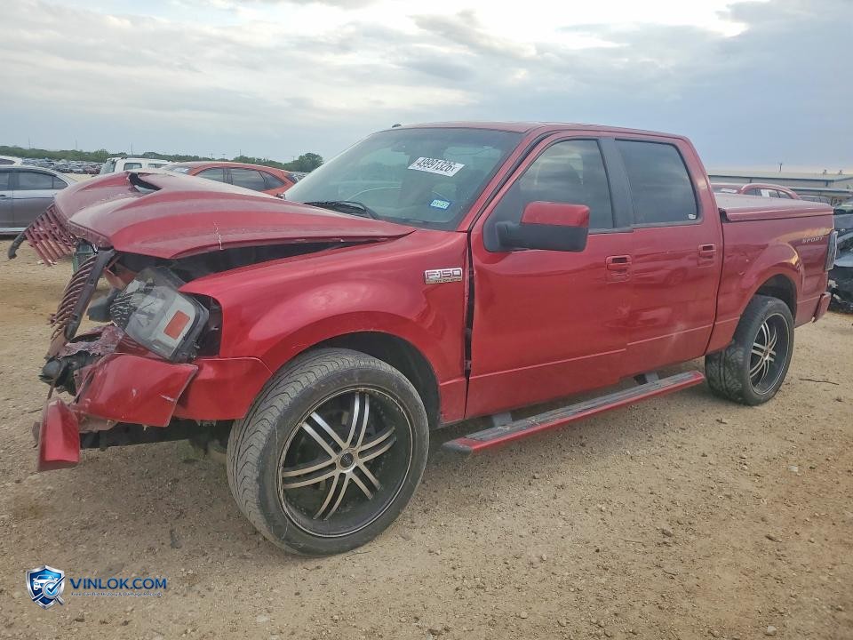 2007 FORD F150 SUPERCREW – Lot 49991326 auction photo