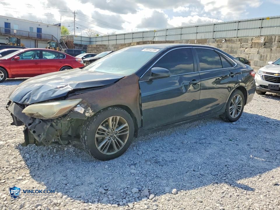 2016 TOYOTA CAMRY SE – Lot 49994276 auction photo