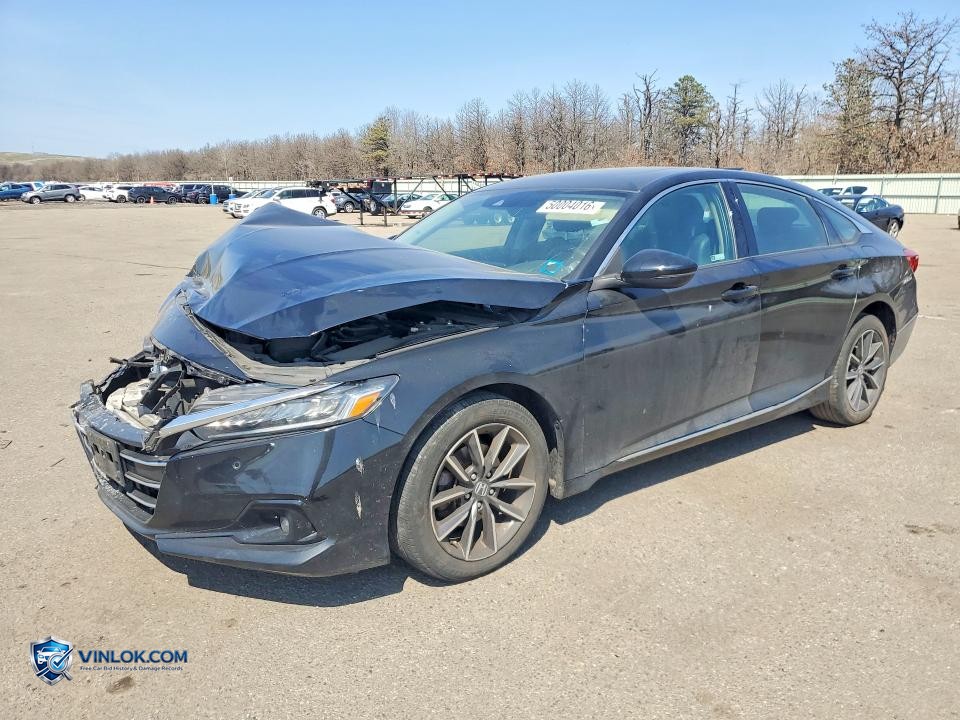 2021 HONDA ACCORD EXL – Lot 50004016 auction photo