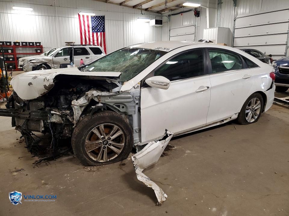 2014 HYUNDAI SONATA GLS – Lot 50017976 auction photo