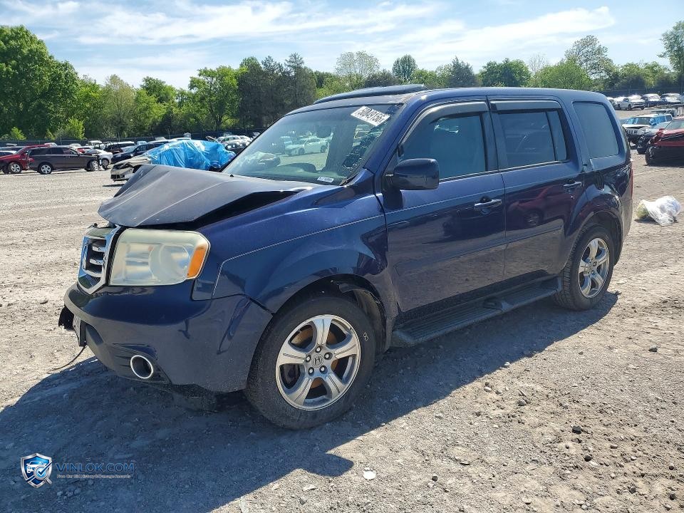 2013 HONDA PILOT EXL – Lot 50049156 auction photo