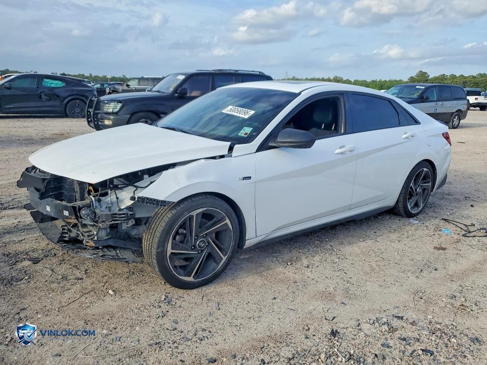 2022 HYUNDAI ELANTRA N LINE – Lot 50058096 auction photo