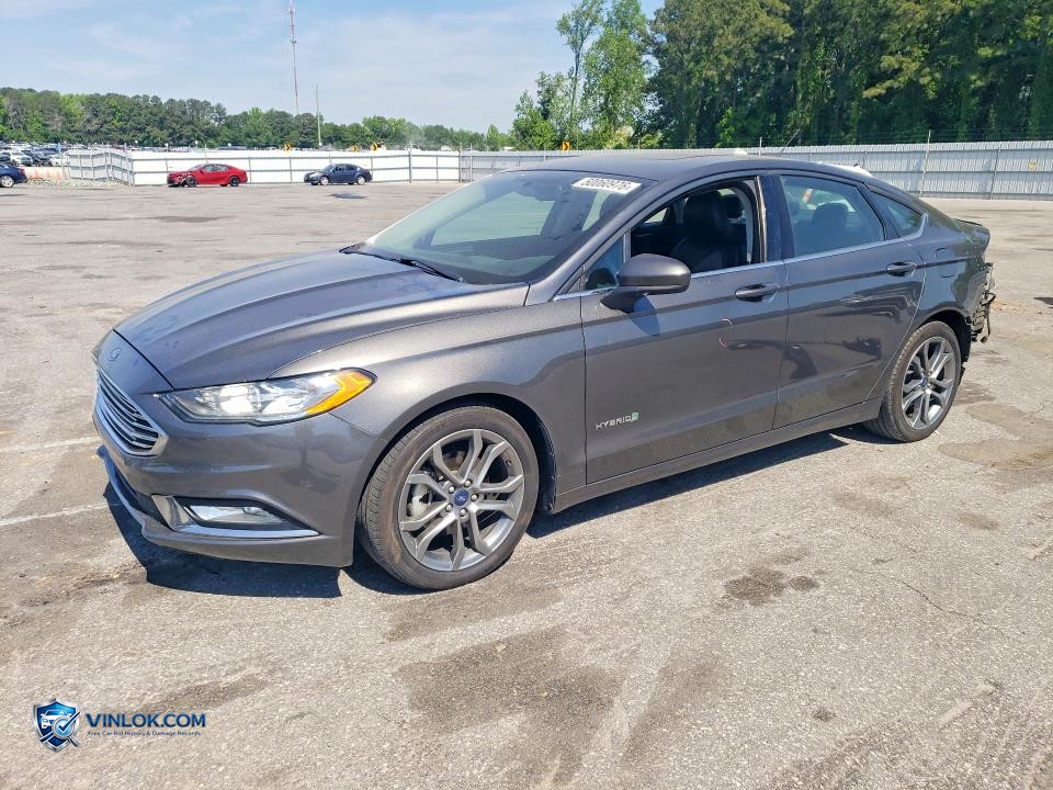 2017 FORD FUSION SE HYBRID – Lot 50060976 auction photo