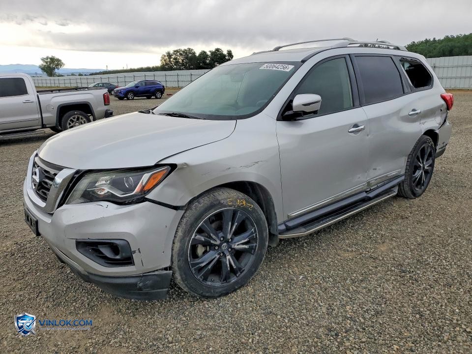 2018 NISSAN PATHFINDER PLATINUM – Lot 50064256 auction photo