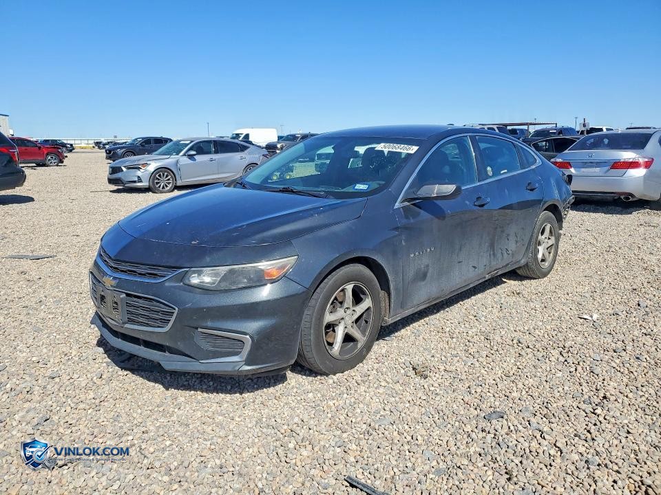 2017 CHEVROLET MALIBU LS – Lot 50068466 auction photo