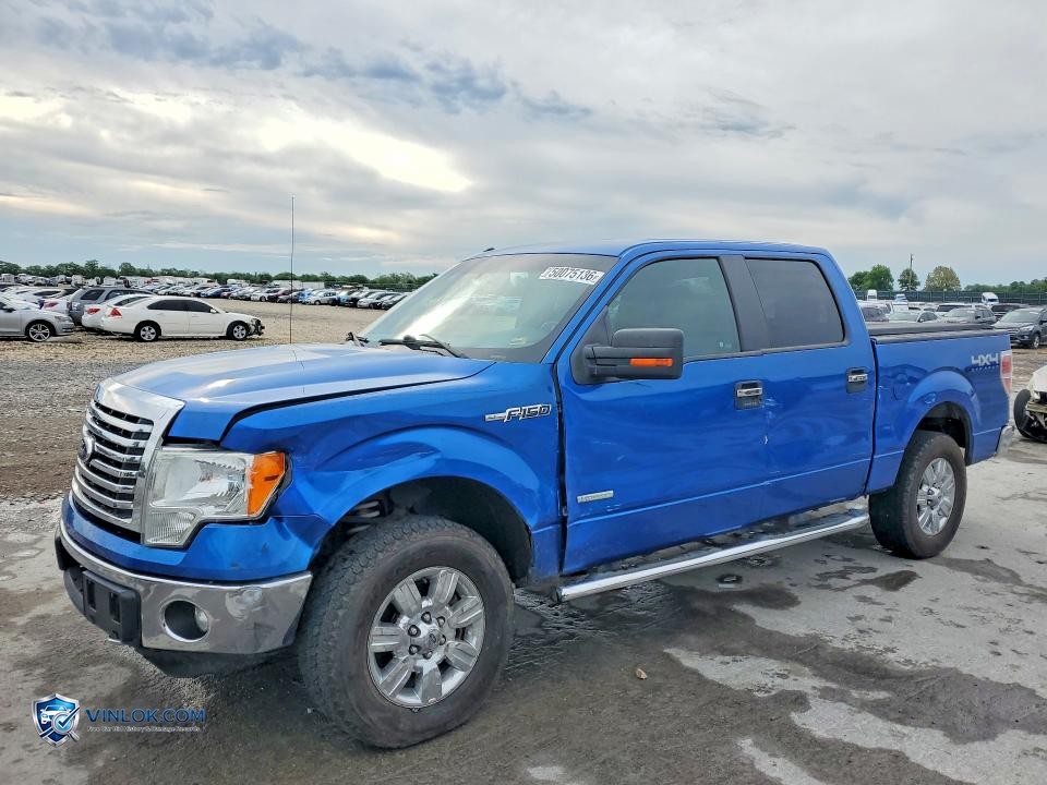 2012 FORD F150 SUPERCREW – Lot 50075136 auction photo