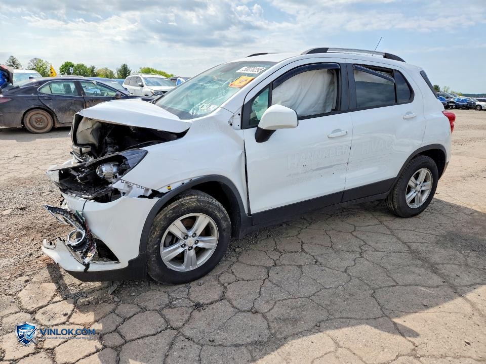 2021 CHEVROLET TRAX 1LT – Lot 50078256 auction photo