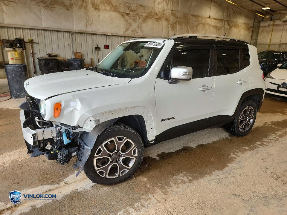 2016 JEEP RENEGADE LIMITED – Lot 50079506 auction photo