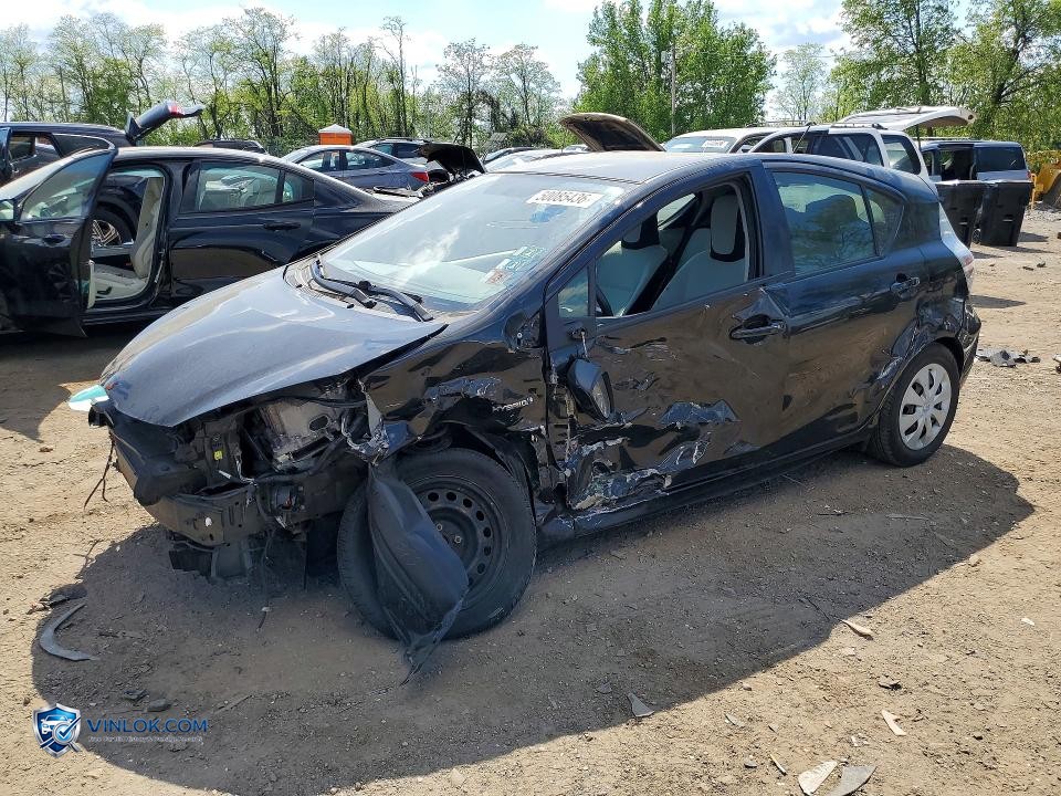 2013 TOYOTA PRIUS C ONE – Lot 50085436 auction photo