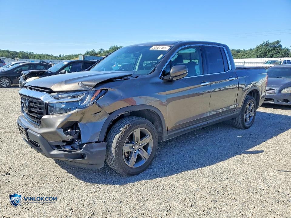 2022 HONDA RIDGELINE RTL – Lot 50089486 auction photo