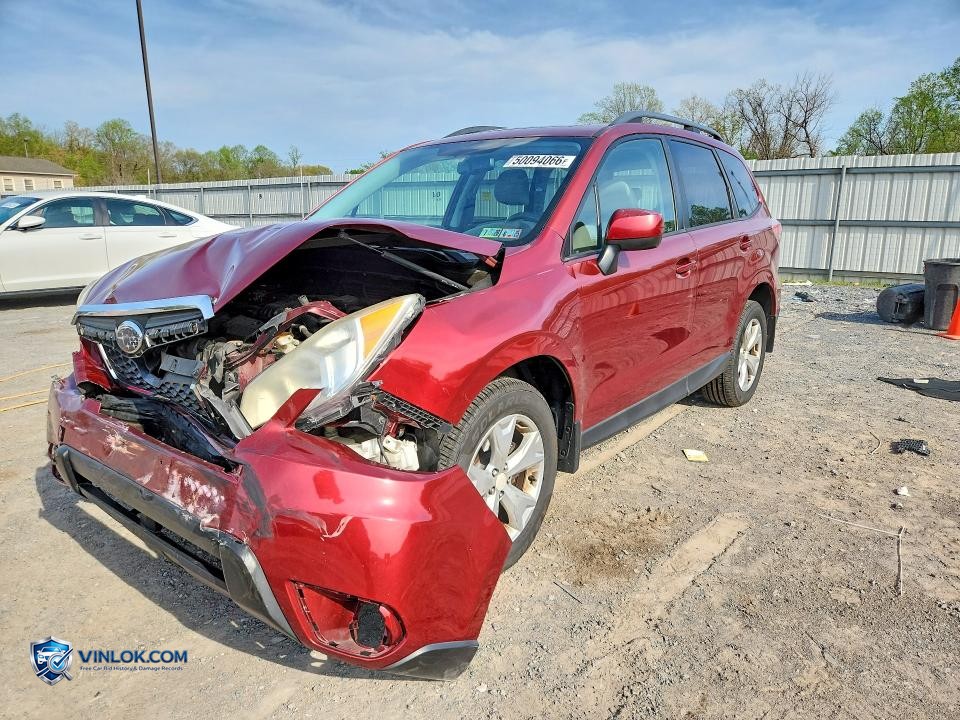 2015 SUBARU FORESTER 2.5I PREMIUM – Lot 50094066 auction photo