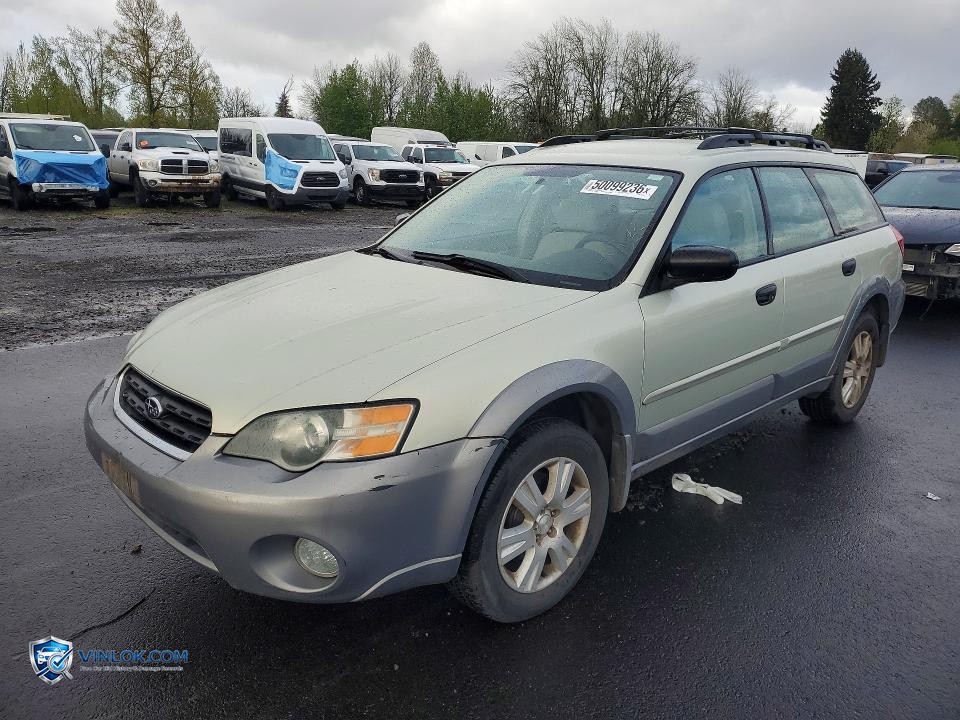 2005 SUBARU LEGACY OUTBACK 2.5I – Lot 50099236 auction photo