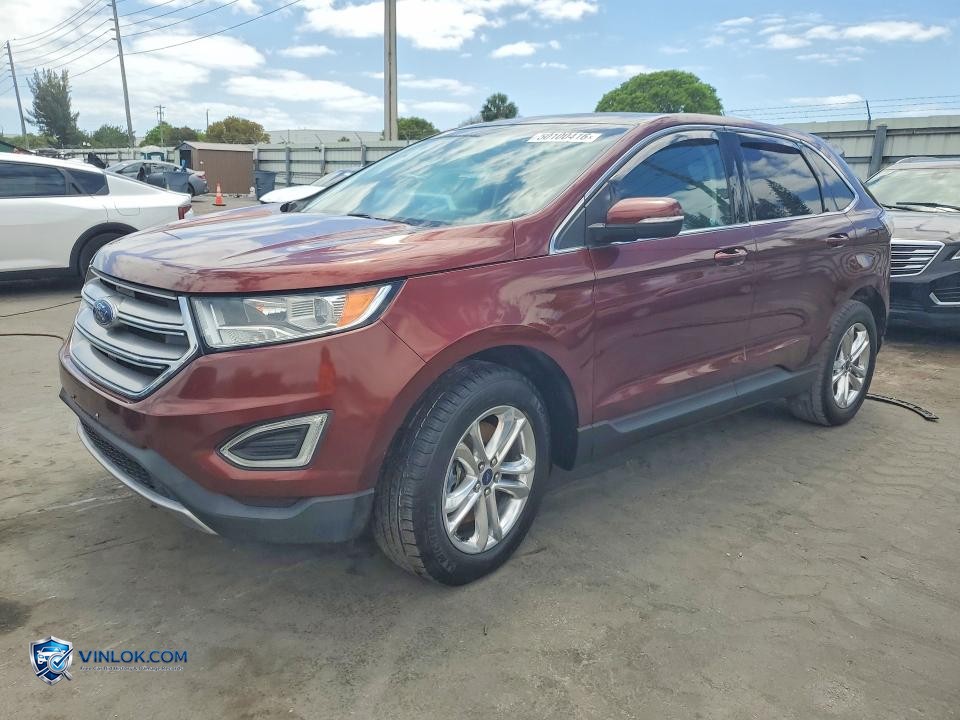 2015 FORD EDGE SEL – Lot 50100416 auction photo