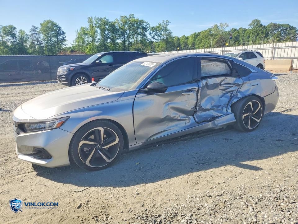 2021 HONDA ACCORD SPORT – Lot 50104006 auction photo
