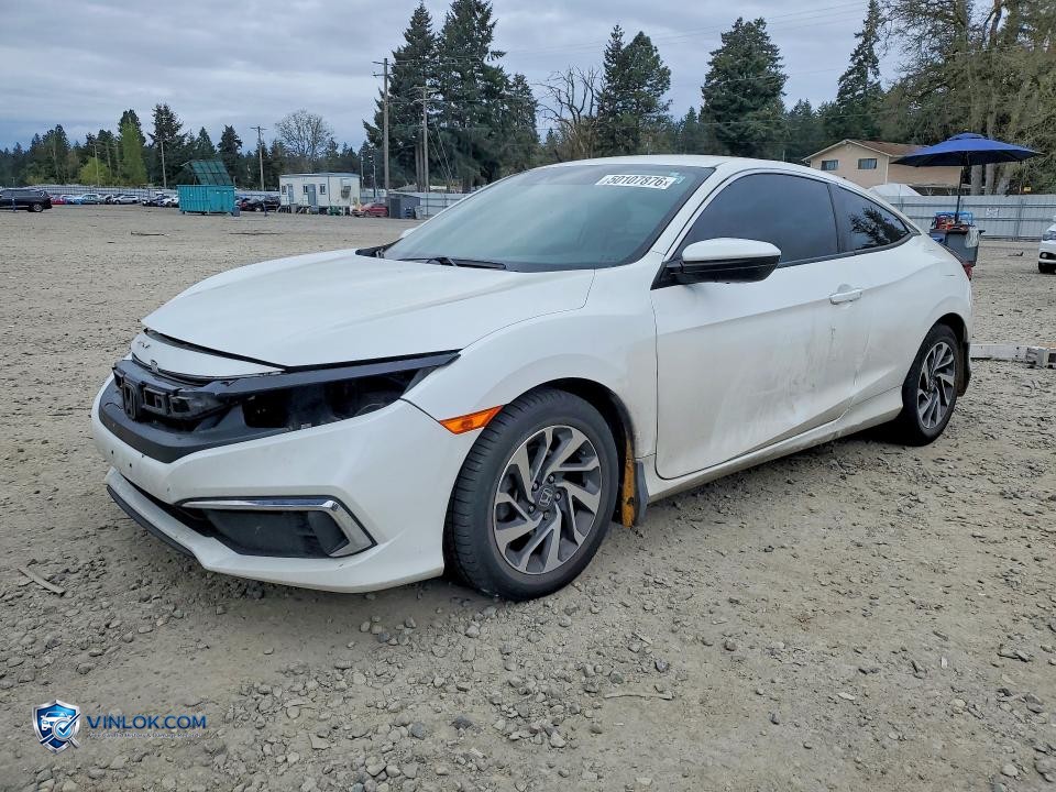 2019 HONDA CIVIC LX – Lot 50107876 auction photo