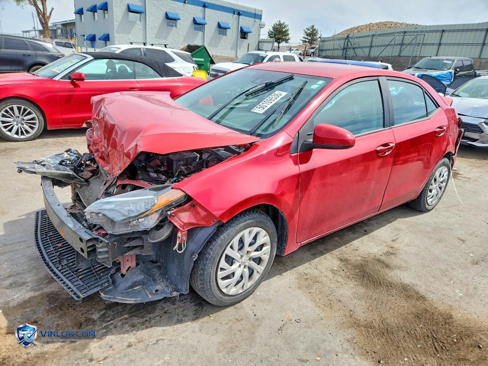 2019 TOYOTA COROLLA LE – Lot 50109536 auction photo