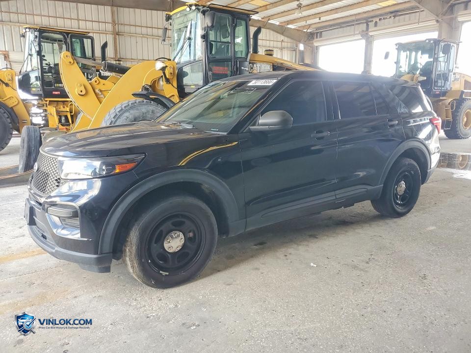 2023 FORD EXPLORER POLICE INTERCEPTOR – Lot 50113666 auction photo