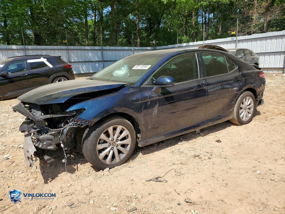 2020 TOYOTA CAMRY LE – Lot 50114846 auction photo