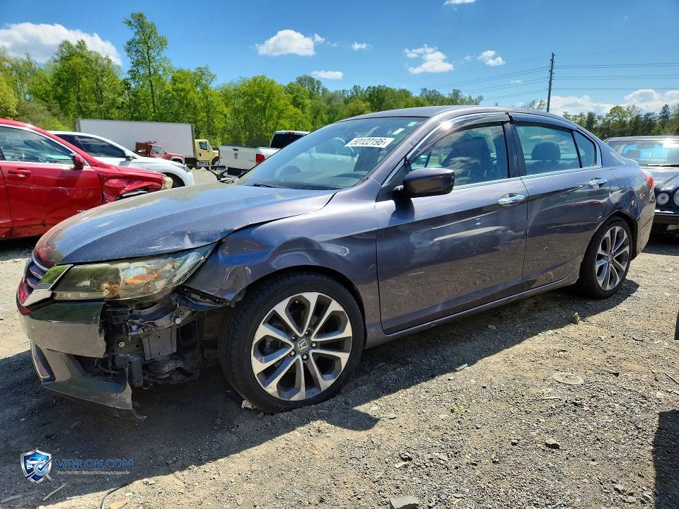2015 HONDA ACCORD SPORT – Lot 50122196 auction photo