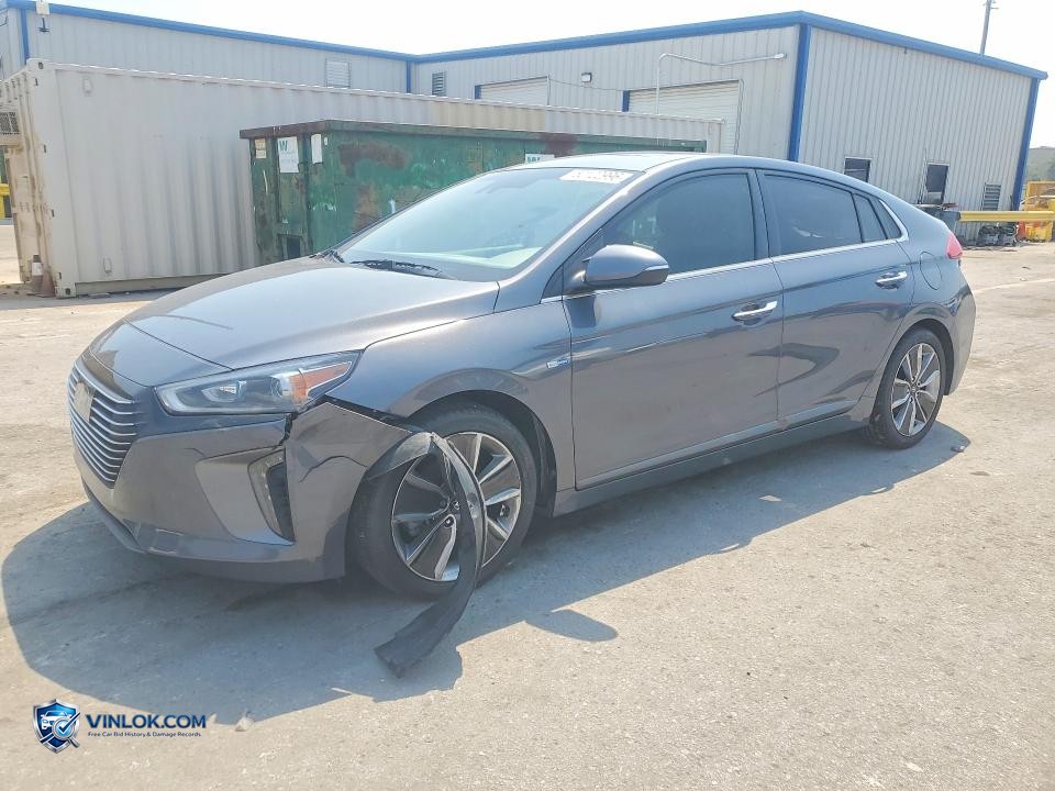 2019 HYUNDAI IONIQ LIMITED – Lot 50122996 auction photo