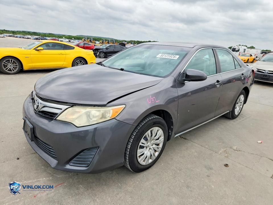 2014 TOYOTA CAMRY LE – Lot 50125926 auction photo