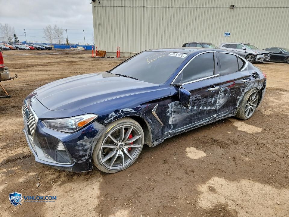 2021 GENESIS G70 3.3T – Lot 50137036 auction photo
