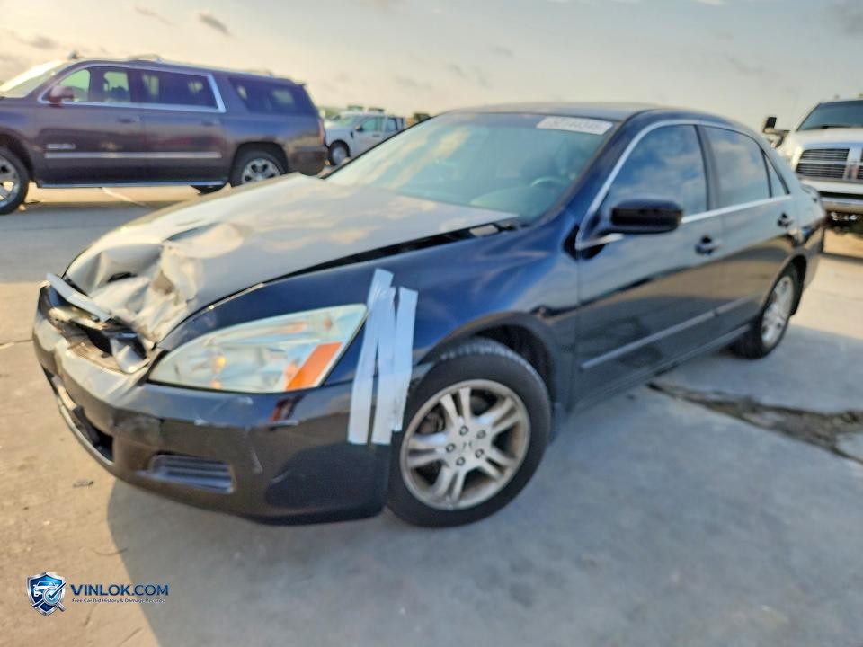 2007 HONDA ACCORD EX – Lot 50144346 auction photo