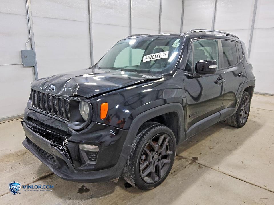2020 JEEP RENEGADE LATITUDE – Lot 50147726 auction photo