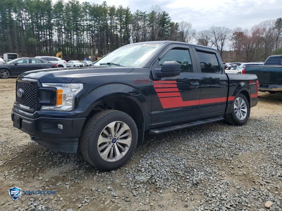 2018 FORD F150 SUPERCREW – Lot 50148666 auction photo