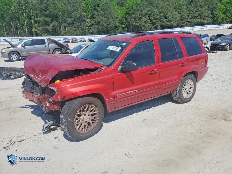 2004 JEEP GRAND CHEROKEE LIMITED – Lot 50152516 auction photo