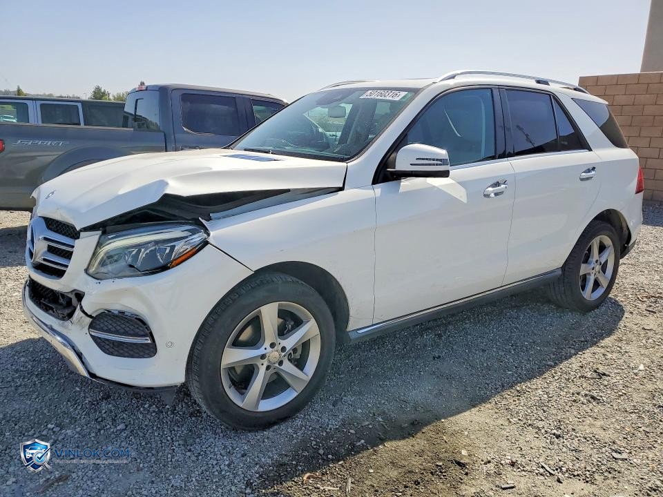 2017 MERCEDES-BENZ GLE 350 – Lot 50160316 auction photo