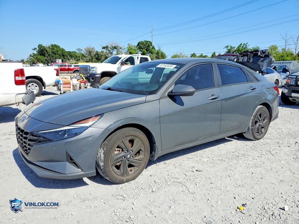 2023 HYUNDAI ELANTRA SEL – Lot 50162036 auction photo