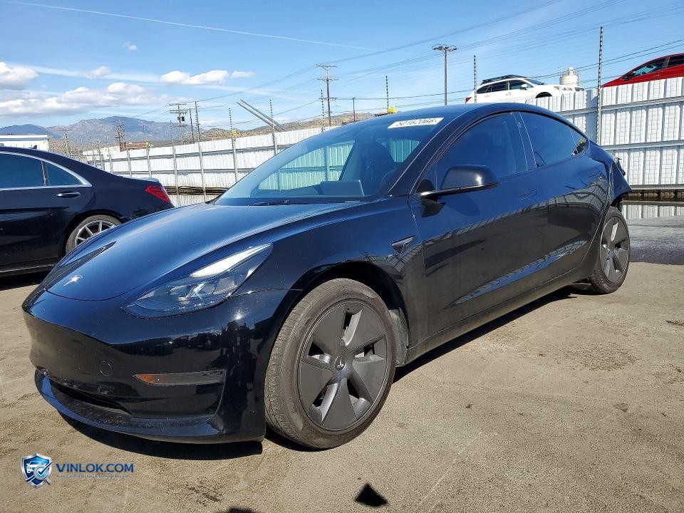 2023 TESLA MODEL 3 – Lot 50162066 auction photo